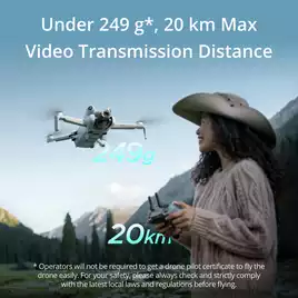 DJI Mini 4 Pro Fly More Combo Drone with DJI RC2