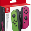 Nintendo Switch Joy-Con (Left & Right, Wireless) - Neon Pink/Neon Green