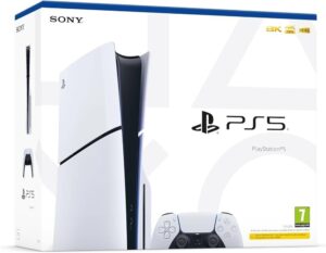 SONY PlayStation 5 Slim Disc Edition 1TB White Game Console - PS5