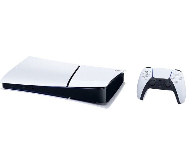 Sony PS5 Digital Edition Slim Console - White